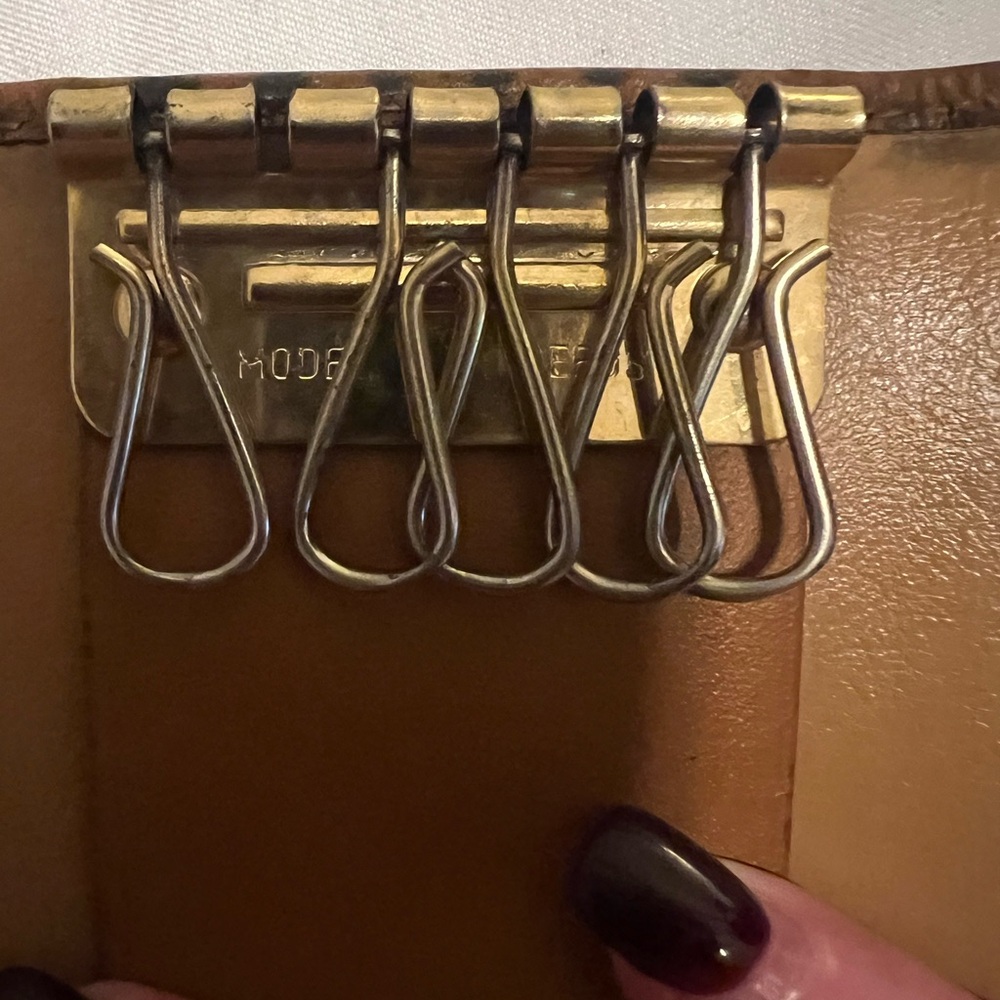 Celine Brown Leather Key Holder - Picture 5 of 10